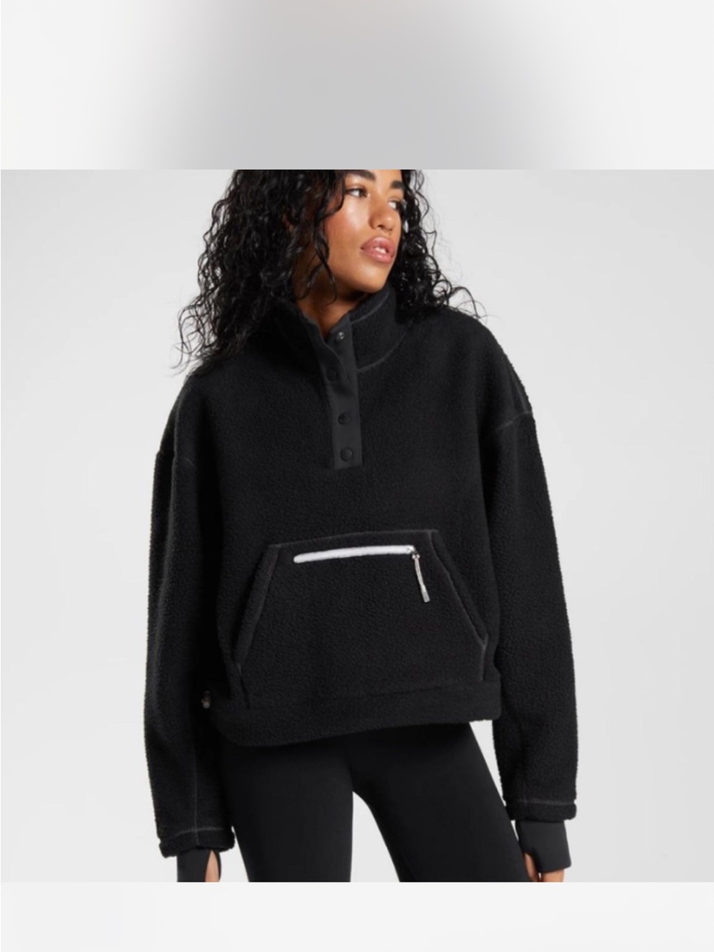 Gymshark Pause Borg Pullover